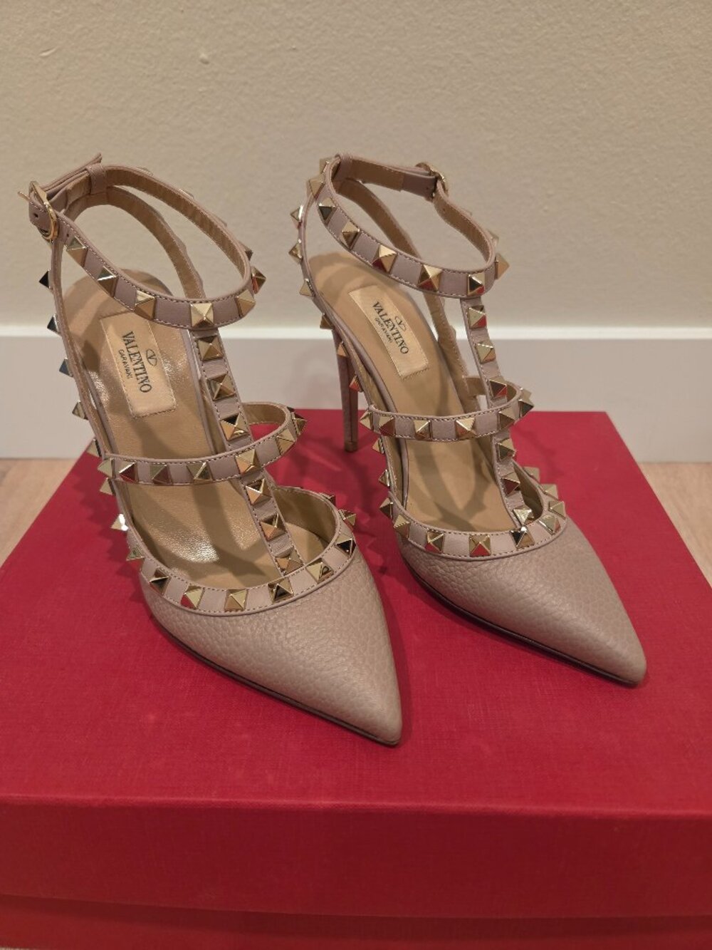 Valentino Studded Heels Size 36